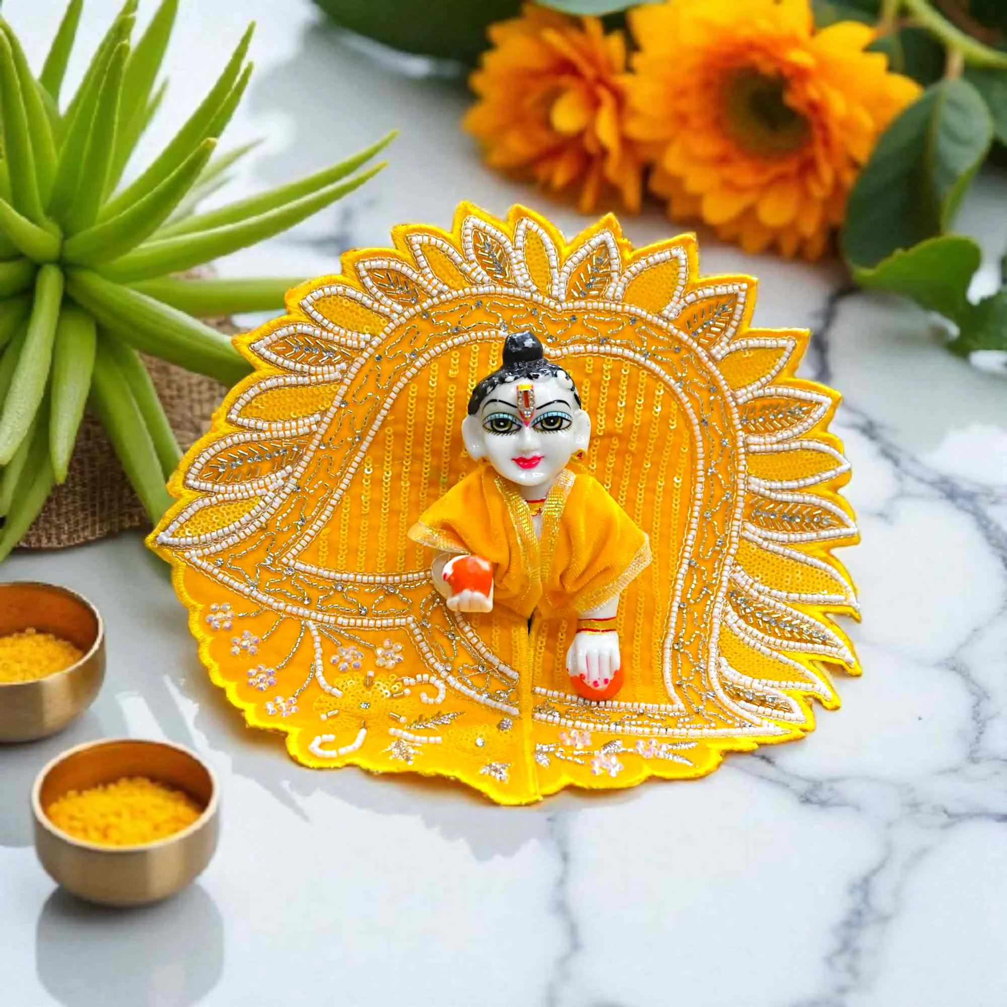 Laddu Gopal Ji Winter Dress | Velvet Poshak for Kanha Ji & Thakur Ji | Designer Bal Gopal Vastra for Janmashtami, Diwali & Festivals (Size 0–6)
