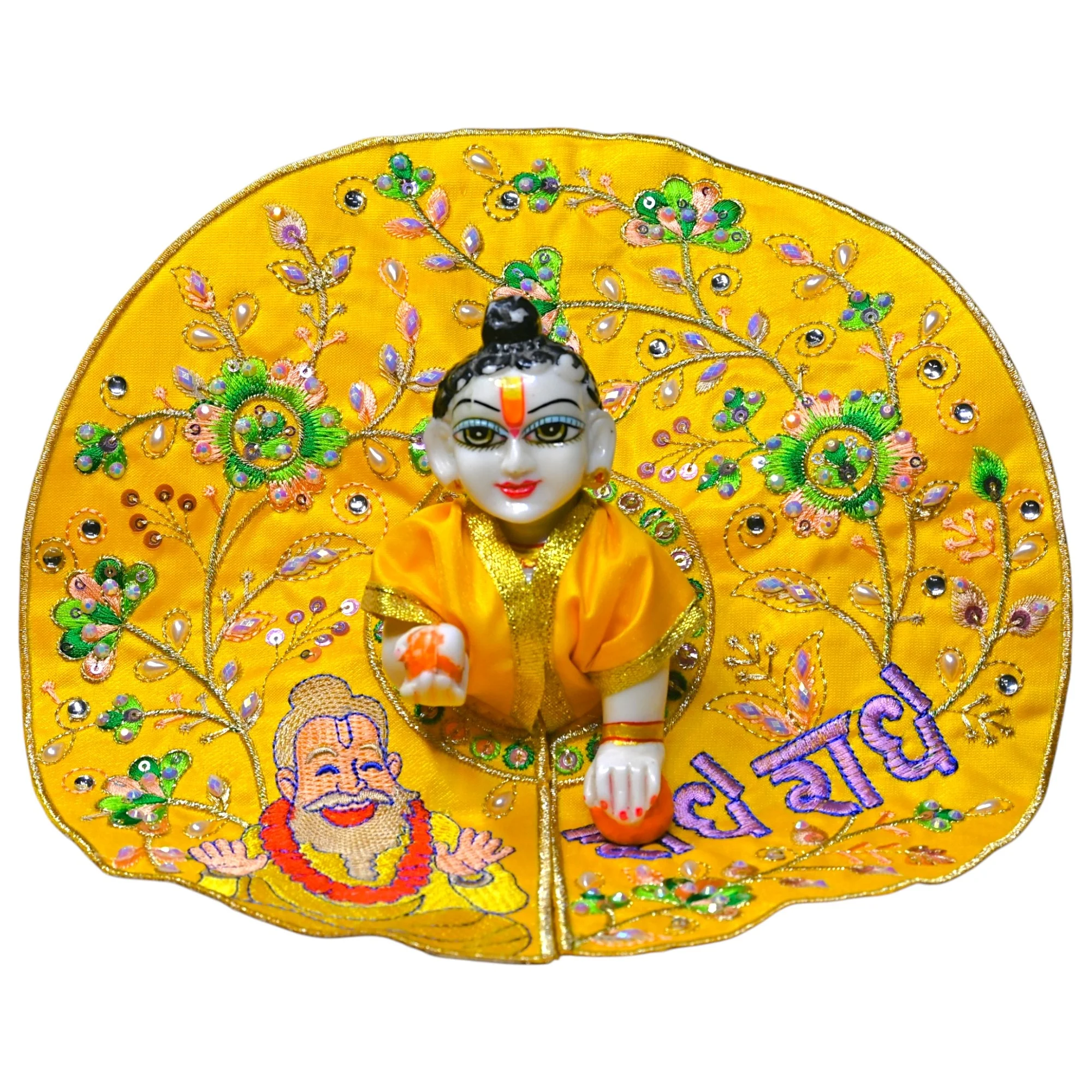 Heavy Designer Laddu Gopal Dress Size 0-6 | Radhe Radhe Krishna Ji Poshak | Handmade Bal Gopal Fancy Dress | Janmashtami Diwali Festival Kanha Ji Clothes